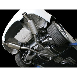 aFe Down-Pipe Back Exhaust - BMW 535i (F10) 11-12 L6-3.0L Turbo SS-304