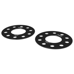Wheel Spacer Pair, 2.5mm, Audi & BMW 5x112 with 66.6mm Center Bore