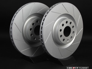 Front Slotted Brake Rotors - Pair (345x30)