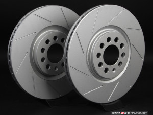 Front Slotted Brake Rotors - Pair (312x25) | ES2189955