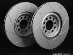 Front Slotted Brake Rotors - Pair (312x25) | ES2189955