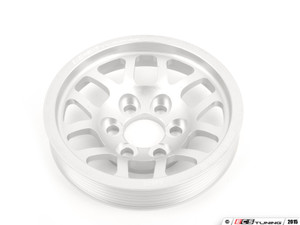Lightweight Underdrive Crank Pulley Kit - Silver