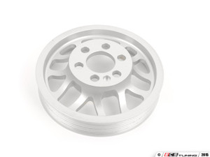 Lightweight Underdrive Crank Pulley Kit - Silver
