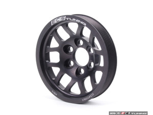 Lightweight Underdrive Crank Pulley Kit - Black