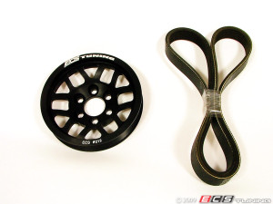 Lightweight Underdrive Pulley Kit - Black