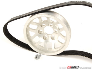 Lightweight Underdrive Pulley Kit - Silver