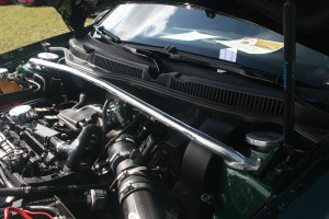 Polished Aluminum Sturt Bar - Golf/Jetta MKIV