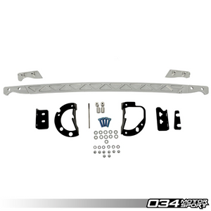 034MOTORSPORT FRONT STRUT BRACE, B8 AUDI A4/S4, ALLROAD, BILLET ALUMINUM