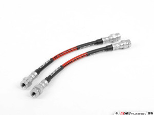 Exact-Fit Stainless Steel Brake Lines - Rear | ES3449511