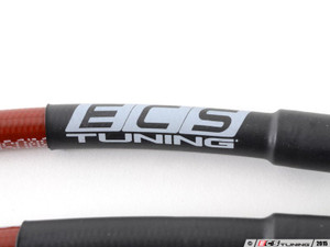 Exact-Fit Stainless Steel Brake Lines - Rear | ES3449511