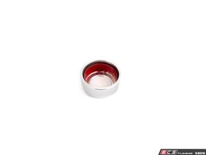 Audi B8 Billet Aluminum Control Ring Kit - SMOOTH - Clear Anodized