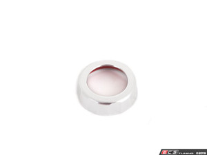 Audi B8 Billet Aluminum Control Ring Kit - NOTCHED - Clear Anodized