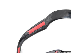 Steering Wheel Hub Overlay - Black Carbon Fiber