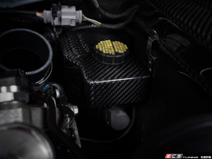 Brake Fluid Reservoir Cover - Black Carbon Fiber