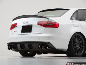 Audi B8/B8.5 S4 Trunk Spoiler - Gloss Black
