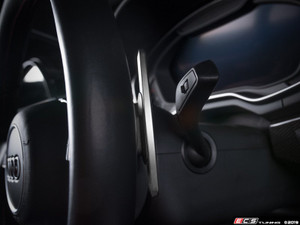 Audi B9 Paddle Shifter Extension Set - Satin Chrome