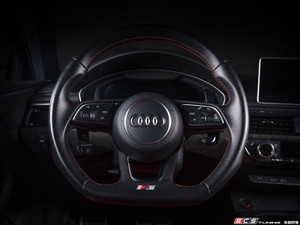 Audi B9 Paddle Shifter Extension Set - Gloss Black