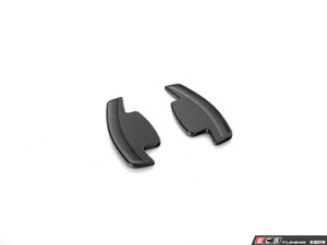 Audi B9 Paddle Shifter Extension Set - Gloss Black