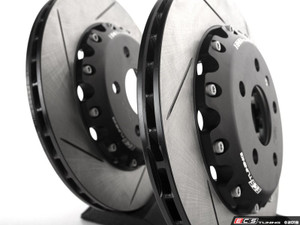 Front and Rear Slotted 2-Piece Semi-Floating Brake Rotor Kit (345x30/310x22)