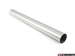 2.5" OD Stainless Steel Straight Tube - 24" Length - Priced Each