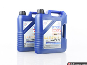 2003-2006 Porsche Cayenne S & Turbo Oil Change Kit - 5w-40 Liqui Moly Leichtlauf High Tech