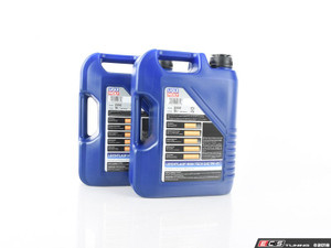 2003-2006 Porsche Cayenne S & Turbo Oil Change Kit - 5w-40 Liqui Moly Leichtlauf High Tech