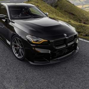 BMW G87 M2 TR87 CARBON FIBRE FLAT FRONT SPLITTER BY TRE (2023+)