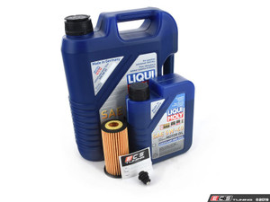 Liqui Moly Leichtlauf Oil Service Kit (5w-40) - With Magnetic Drain Plug