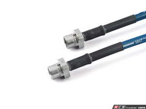 Turner Motorsport Extended Stainless Steel Brake Lines - Front