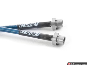 Turner Motorsport Stainless Steel Brake Lines - Front | ES3690902