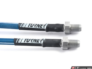 Turner Motorsport Stainless Steel Brake Lines - Front | ES3690881