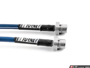Turner Motorsport Stainless Steel Brake Lines - Front | ES3690887