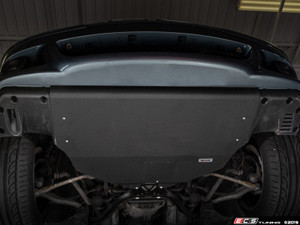 Turner E39 M Aluminium Skid Plate - Wrinkle Black Powder Coat