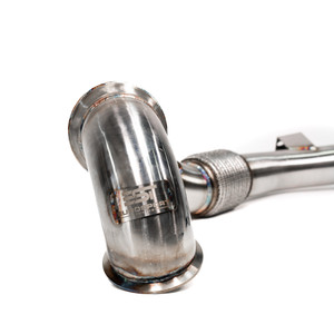 EST High Flow Catted Downpipe - VW MK7 GTI 2.0T / Golf 1.8T / A3 1.8T FWD