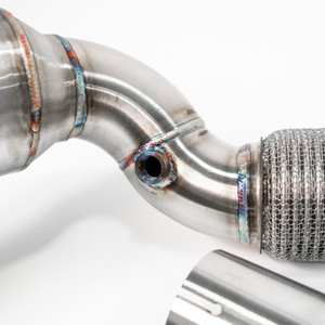 EST High Flow Catted Downpipe - VW MK7 GTI 2.0T / Golf 1.8T / A3 1.8T FWD