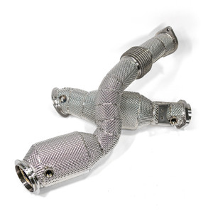 EST High Flow Downpipe w/Heat Shield - BMW G80 M3 / G82 G83 M4 / G87 M2 S58