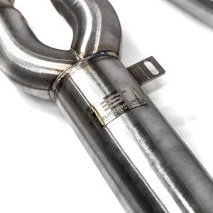 EST Non Resonated Single Midpipe w/Brace - BMW G87 M2 S58