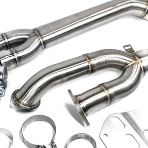 EST Non Resonated Single Midpipe w/Brace - BMW G87 M2 S58