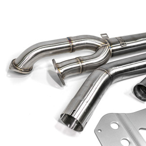 EST Non Resonated Single Midpipe w/Brace - BMW G80 M3 / G82 M4