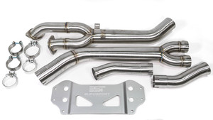EST Non Resonated Single Midpipe w/Brace - BMW G80 M3 / G82 M4