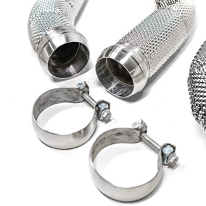 EST High Flow Catted Downpipe w/Heat Shield  - W213 M178 E63 AMG V8