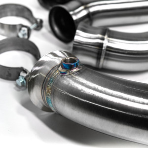 EST Catless Downpipe - W205 M177 C63 C63S AMG V8 4.0L