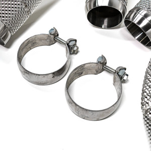 EST High Flow Catted Downpipe w/Heat Shield - M177 GLC63 / GLC63S AMG 4.0T