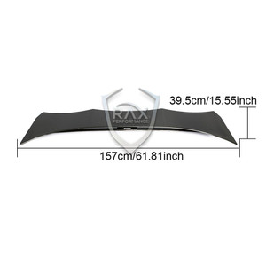 2015-2023  Facelift Dodge Challenger  3rd generation Carbon Fiber Rear Trunk Wing Spoiler