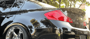 2010-2013 V36 Infiniti G25 G35 G37 Sedan Carbon Fiber Rear Spoiler
