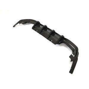 EST Dry Carbon Fiber Rear Diffuser - VW Golf R - MK8