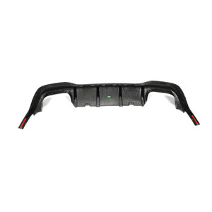 EST Dry Carbon Fiber Rear Diffuser - VW Golf R - MK8