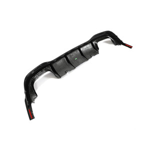 EST Dry Carbon Fiber Rear Diffuser - VW Golf R - MK8
