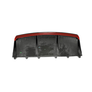 EST Dry Carbon Fiber Rear Diffuser - Porsche Taycan Turbo S - 9J1