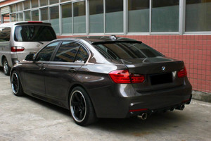 EST Carbon Fiber Rear Roof Spoiler - BMW 3 Series F30 / M3 F80
